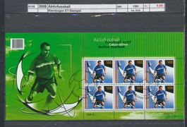 2008 "Aktivfussball", Kleinbogen, ET - Stempel