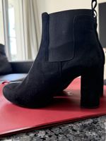 Schwarze Wildleder Stiefeletten von Unisa, Grösse 37