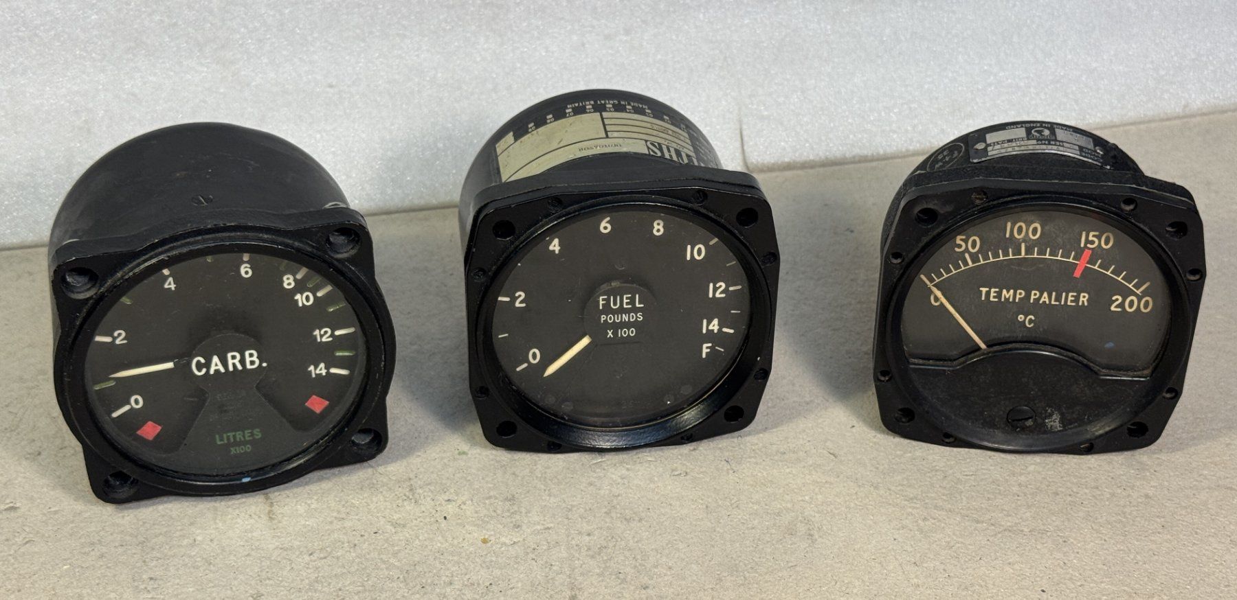 Mesurer: 3 Cockpitgeräte 80 mm – D'occasion à Ins par funkflieger