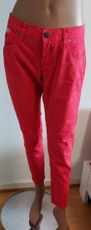 Neue Herrlicher Damen Jeans Gr. 32 Rot