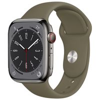 Apple Watch Silikon Armband 42 / 44 / 45 / 49 mm - Khaki
