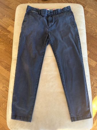 Herren Chino Hose dunkelblau
