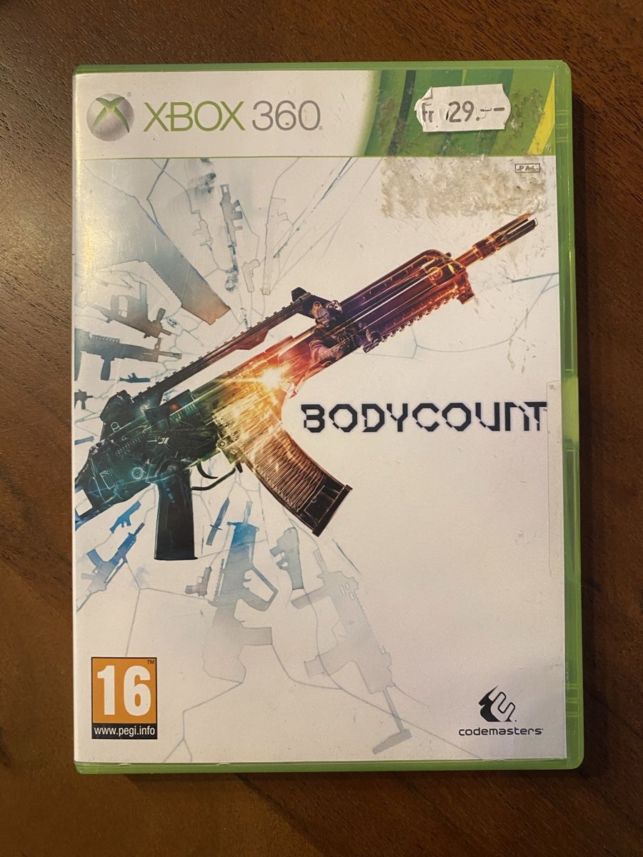 Microsoft Giochi: Bodycount für Xbox 360 – Usato da Thunstetten venduto da Virus_33