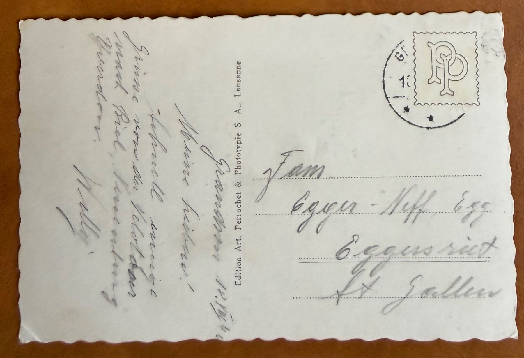 Cartoline postali: Grandson - Le château 1940 – Usato da Lutry venduto da Ediego 1
