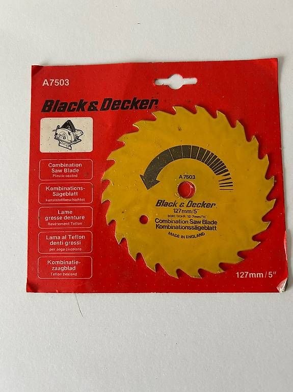 Seghe: Kreissägeblatt Black & Decker – Nuovo e nell'imballaggio originale da Bronschhofen venduto da kar_xv5p