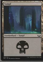 TCG Magic The Gathering MTG De SNC BASIC LANDS 266 Sumpf