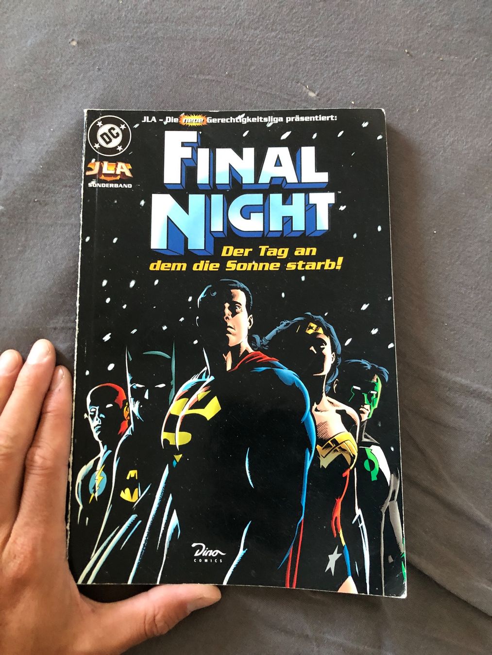 Fumetti: DC sonderband, JLA-Final Night, dino comics – Usato da Basel venduto da LukasLiederer