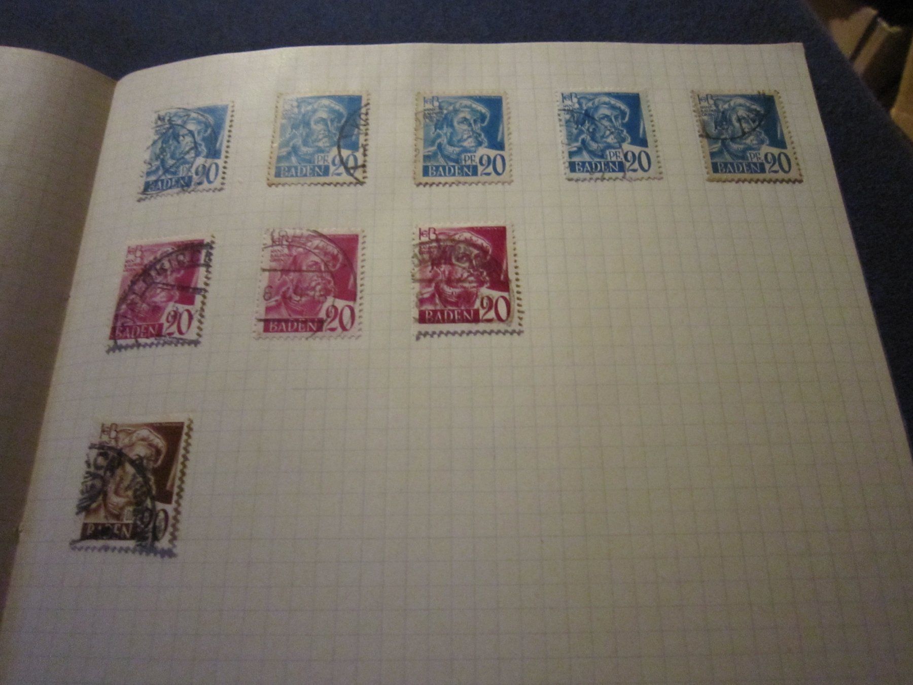 Tous les timbres: Büchlein mit Marken BADEN – D'occasion à Giubiasco par sal_9j6w 4