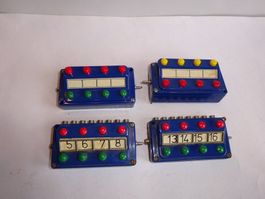 1 x Signalschalter und 3 x Weichenschalter von Märklin