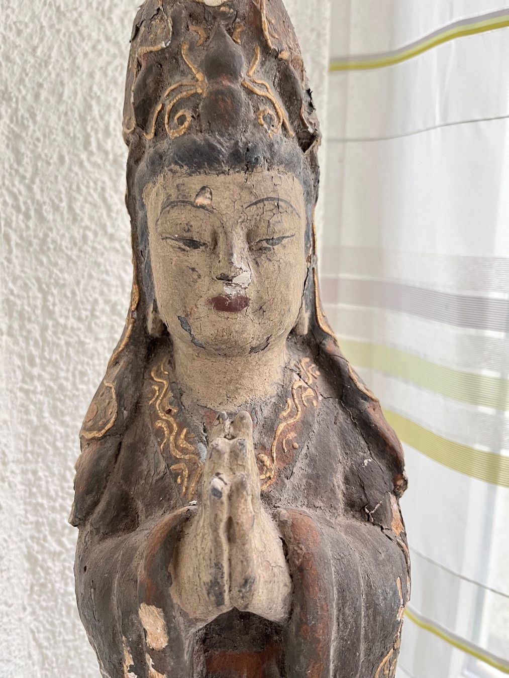 Figuren: Antike Holzfigur ca 300 Jahre alt – Gebraucht aus Buchs ZH von JPK7 5