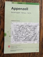 Landkarte: Appenzell - 1:50‘000 - 2017 - SWISSTOPO