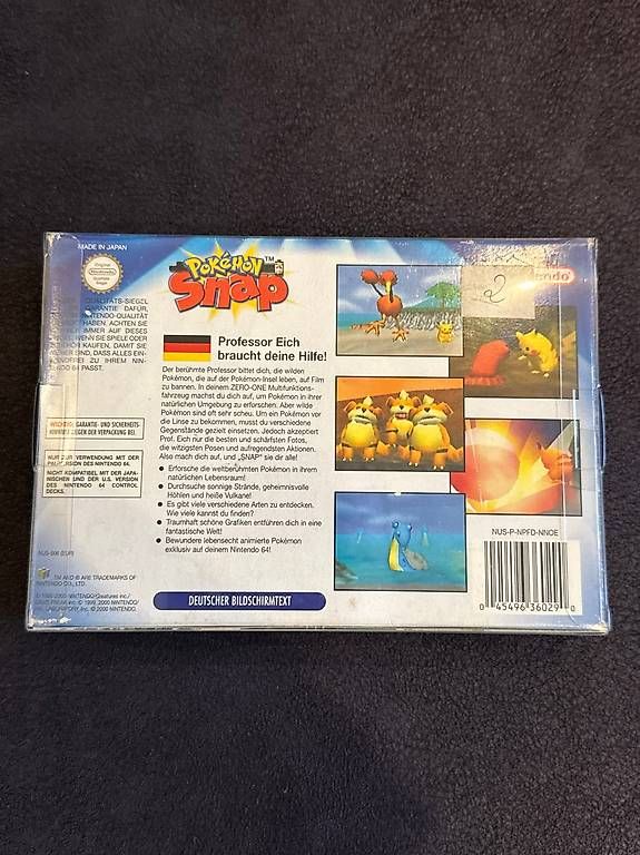 Spiele: Nintendo N64 / Pokémon Snap / Game OVP CIB – Gebraucht aus Dulliken von Howdah 1