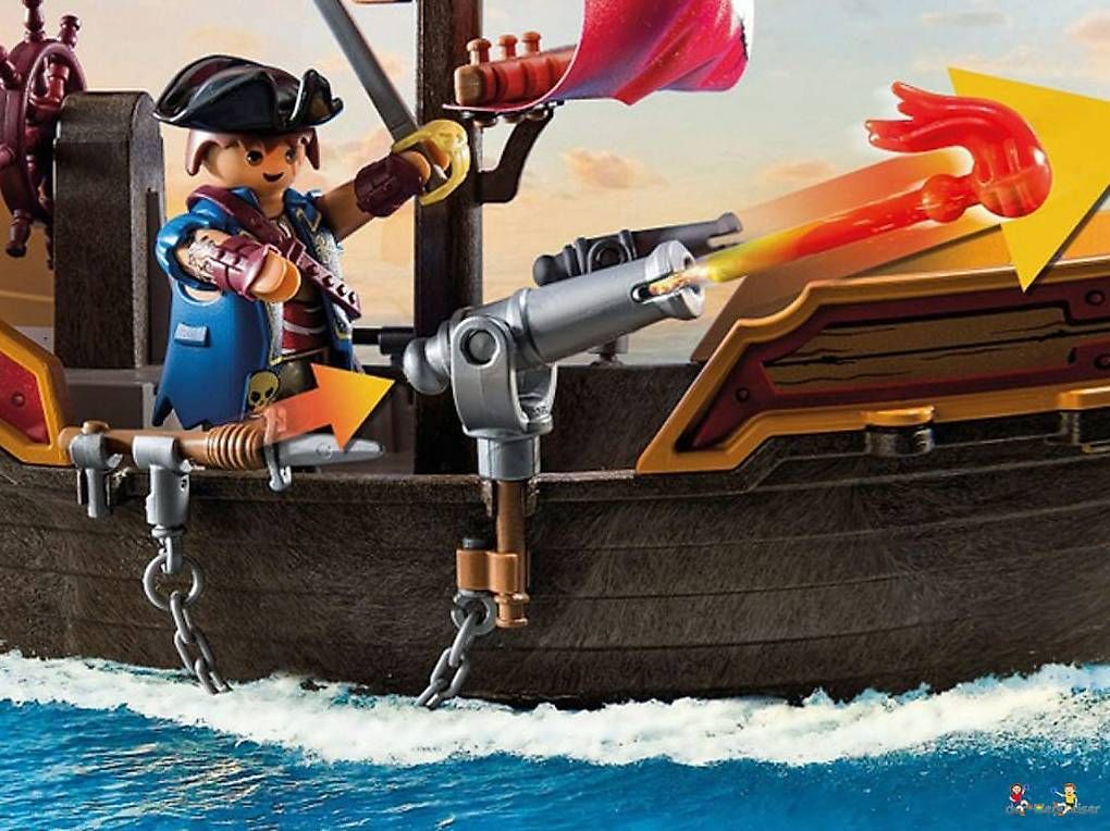 Playmobil Giocattoli: Playmobil Pirates Piratenschiff 71418 – Nuovo e nell'imballaggio originale da Birsfelden venduto da der-Wegweiser 5