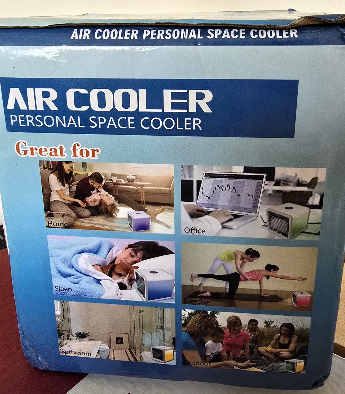 Ventilatori: Kompakter Mini-Luftkühler mit USB-Anschluss, Neu! – Nuovo e nell'imballaggio originale da Winterthur venduto da Versus0 2