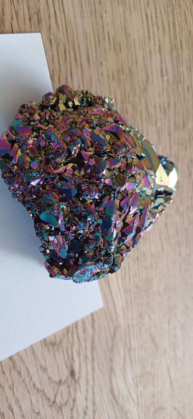 Pietre preziose: Aura Amethyst Cluser Regenbogen – Usato da Flawil venduto da Naphtali 3