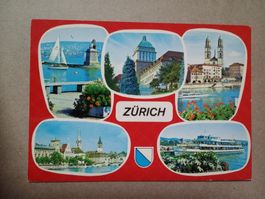 Ak Zürich mehrbildrig
