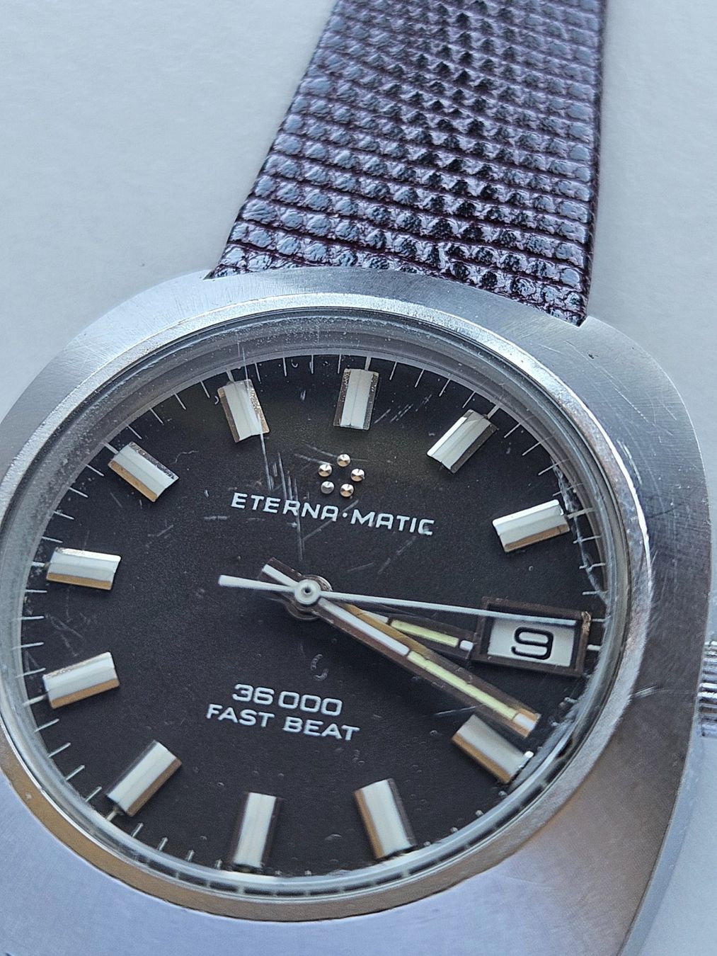 Eterna Orologi: 551 Eterna Matic Fast Beat 36000 Date 1968 – Usato da Berikon venduto da mmm21 4