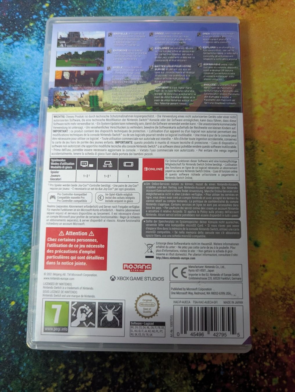 Giochi: Minecraft Nintendo Switch – Usato da Wanzwil venduto da TinuMeyer 1