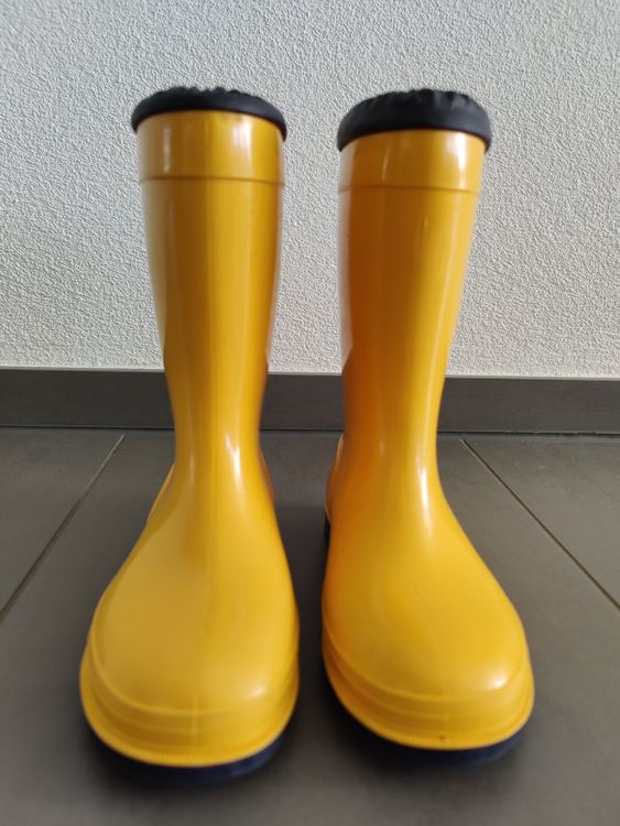Gelber Regenstiefel-Blumentopf Aus Kunstharz – Niedlicher Übertopf Für Sukkulenten, Ca. 10,8 Cm