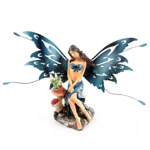 Statuette: Legends of Avalon Fee - türkis – Nuovo e nell'imballaggio originale da Menzingen venduto da fairy123