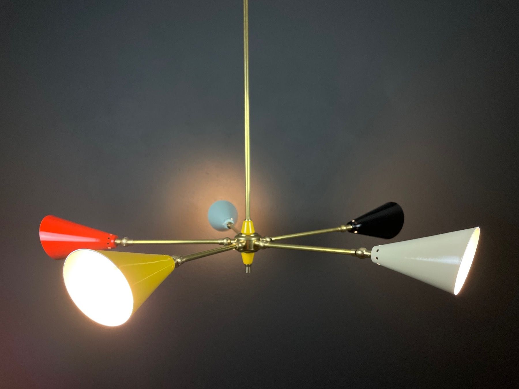 Lampadari & plafoniere: Articulated ceiling light - Deckenleuchte - Plafonnier – Usato da Genthod venduto da lightyear63 3