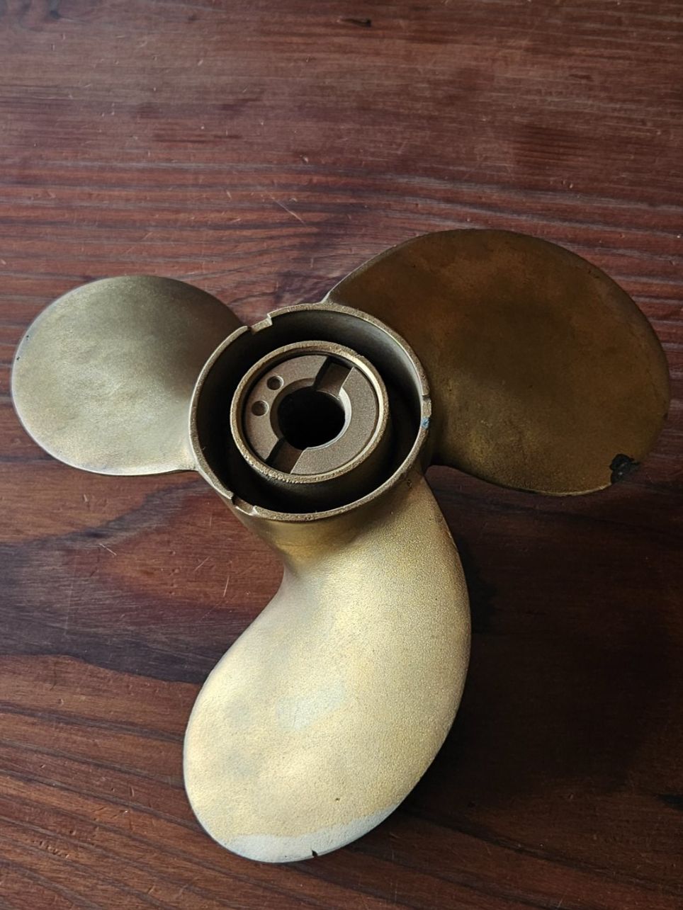 Tutte le decorazioni: Original Schiffsschraube / Propeller, Durchmesser 24cm – Usato da Maseltrangen venduto da Chrusli7 3