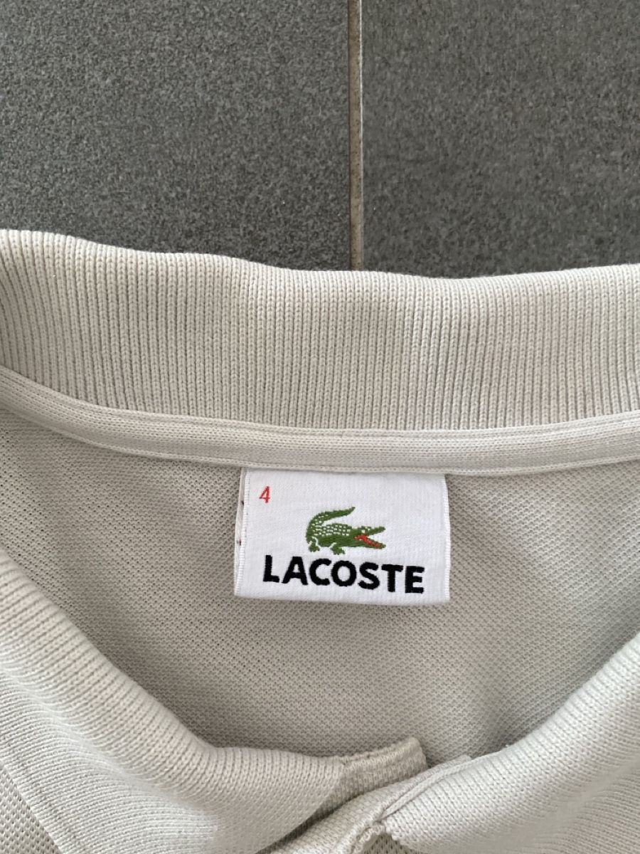 Lacoste Polo-Shirts: Polo Lacoste beige – Gebraucht aus Grenchen von O.r.i.g. 1