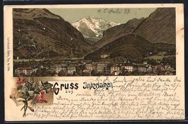 Litho Interlaken, Totalansicht aus der V