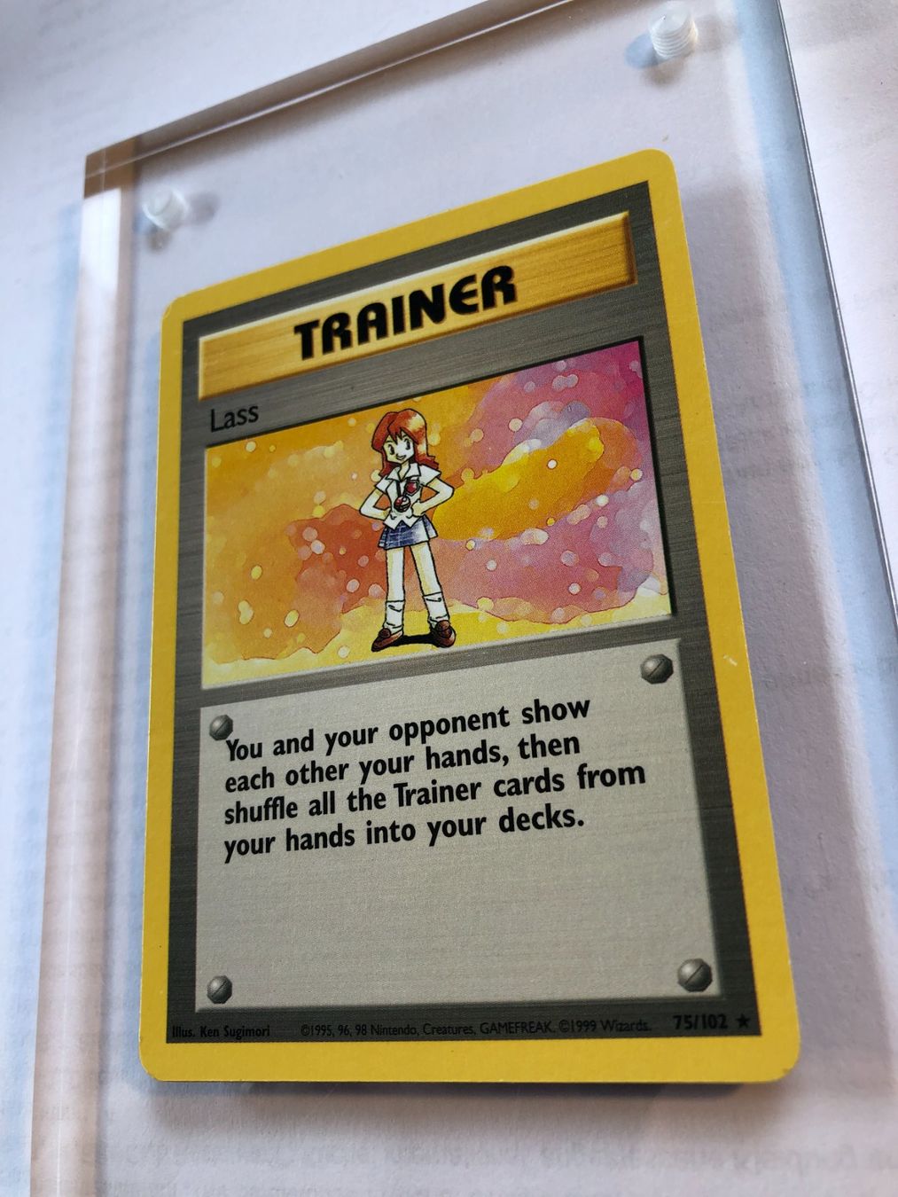 Cartes à collectionner: Lass (rare) Base set - LP - ab 1.- – D'occasion à Giubiasco par dan_pr8b 2