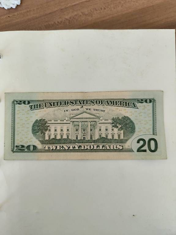 Banknoten: 20 Dollars USA – Gebraucht aus Hunzenschwil von dpavespa 1