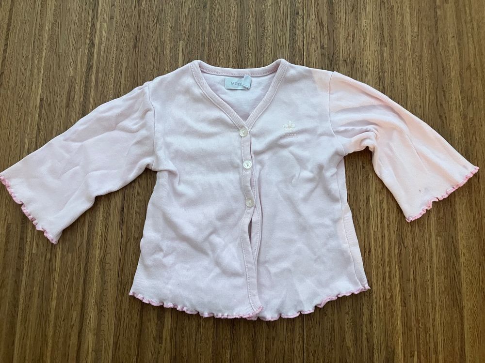Mexx Giacche & Cappotti: Süsses, rosa Jäckli / Strickjacke, Grösse 68, Mexx – Usato da Ruggell venduto da VegasGirl