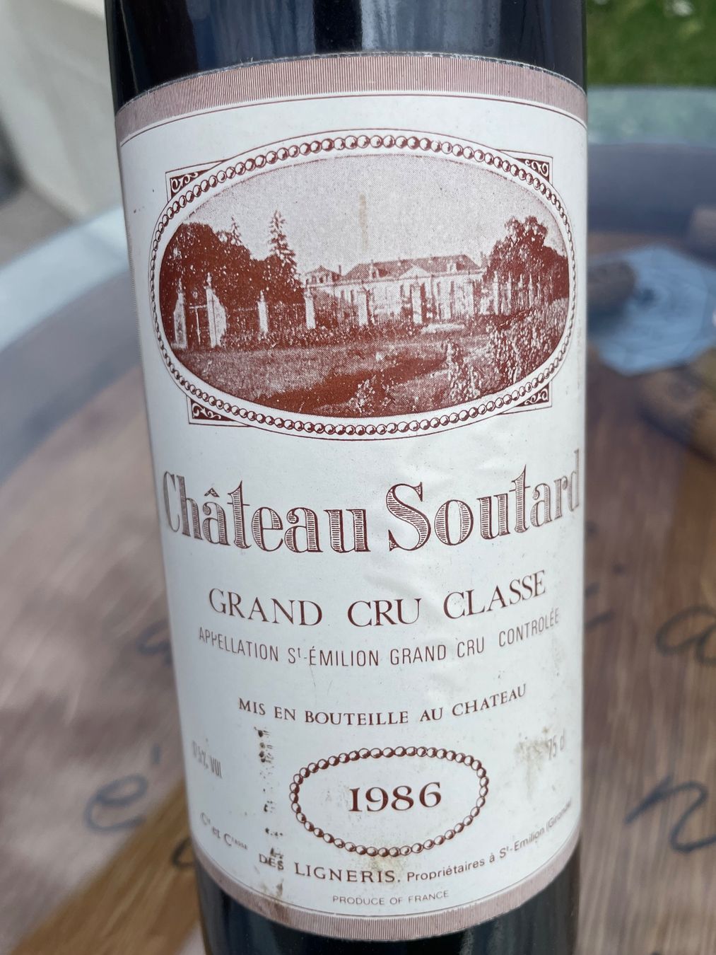 Vino: Château Soutard 1986 – Nuovo e nell'imballaggio originale da Manno venduto da leeks 1