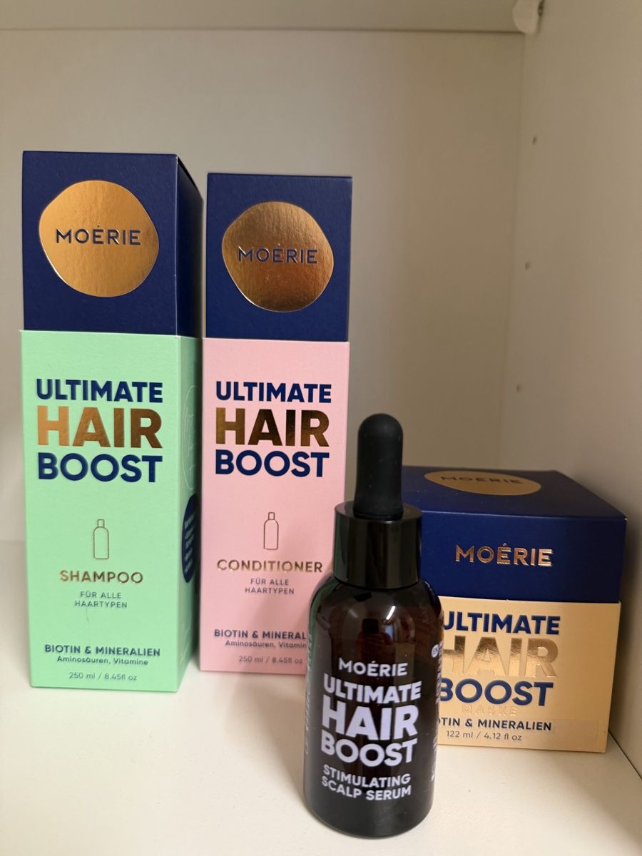 Prodotti per capelli: Moerie Ultimate Hair Boost Set – Nuovo e nell'imballaggio originale da Twann venduto da SeeNixe83