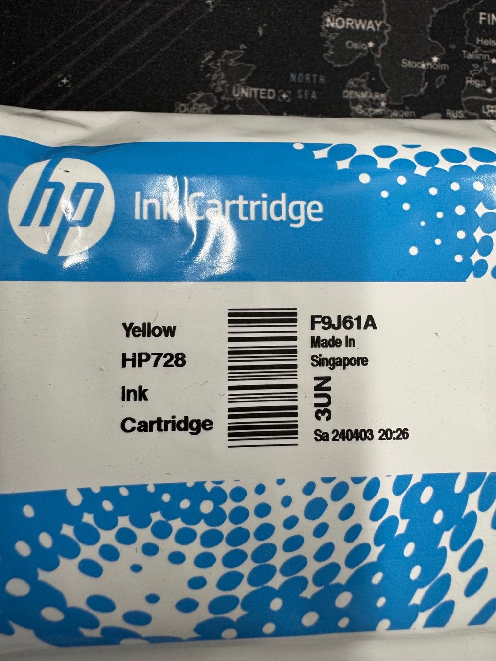 Hewlett Packard Druckerpatronen & Toner: HP 728 Patronen-Set_F9J61A_62A_63A_64A – Neu und originalverpackt aus Bürglen UR von Metallus 2