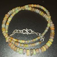 56 Cts Natural Ethiopian OPAL Collier VP 99,-