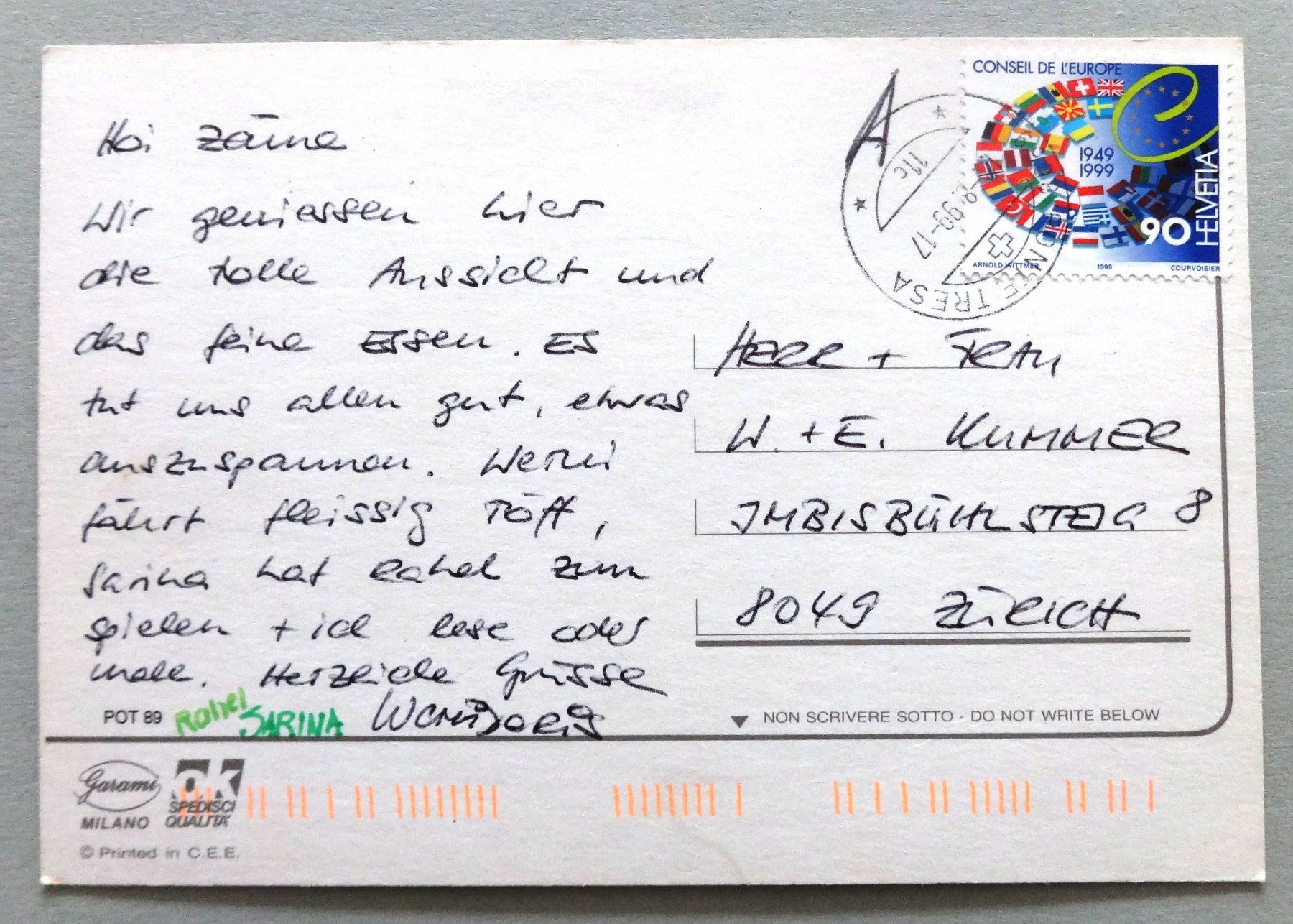 Cartoline postali: Ponte Tresa – Usato da Fétigny venduto da Billy2miny 1