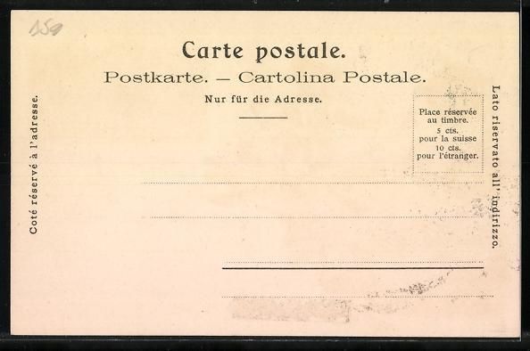 Cartoline postali: Litho Bellinzona, Ortsansicht aus der Vo – Usato da Berlin venduto da bartko-reher 1