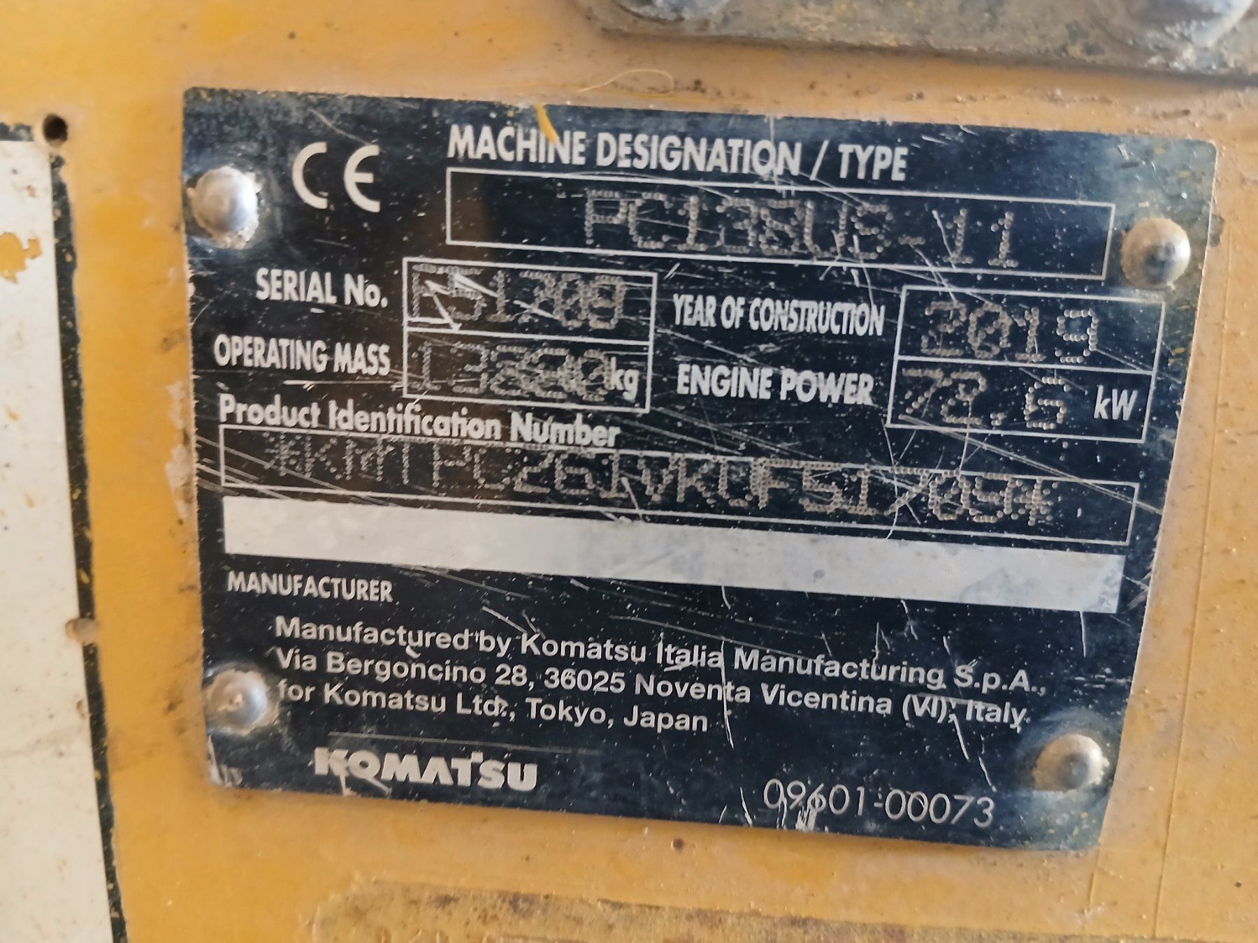 Komatsu Bagger: Komatsu pc138 us-11 – Gebraucht aus Castasegna von Dodone1982 4