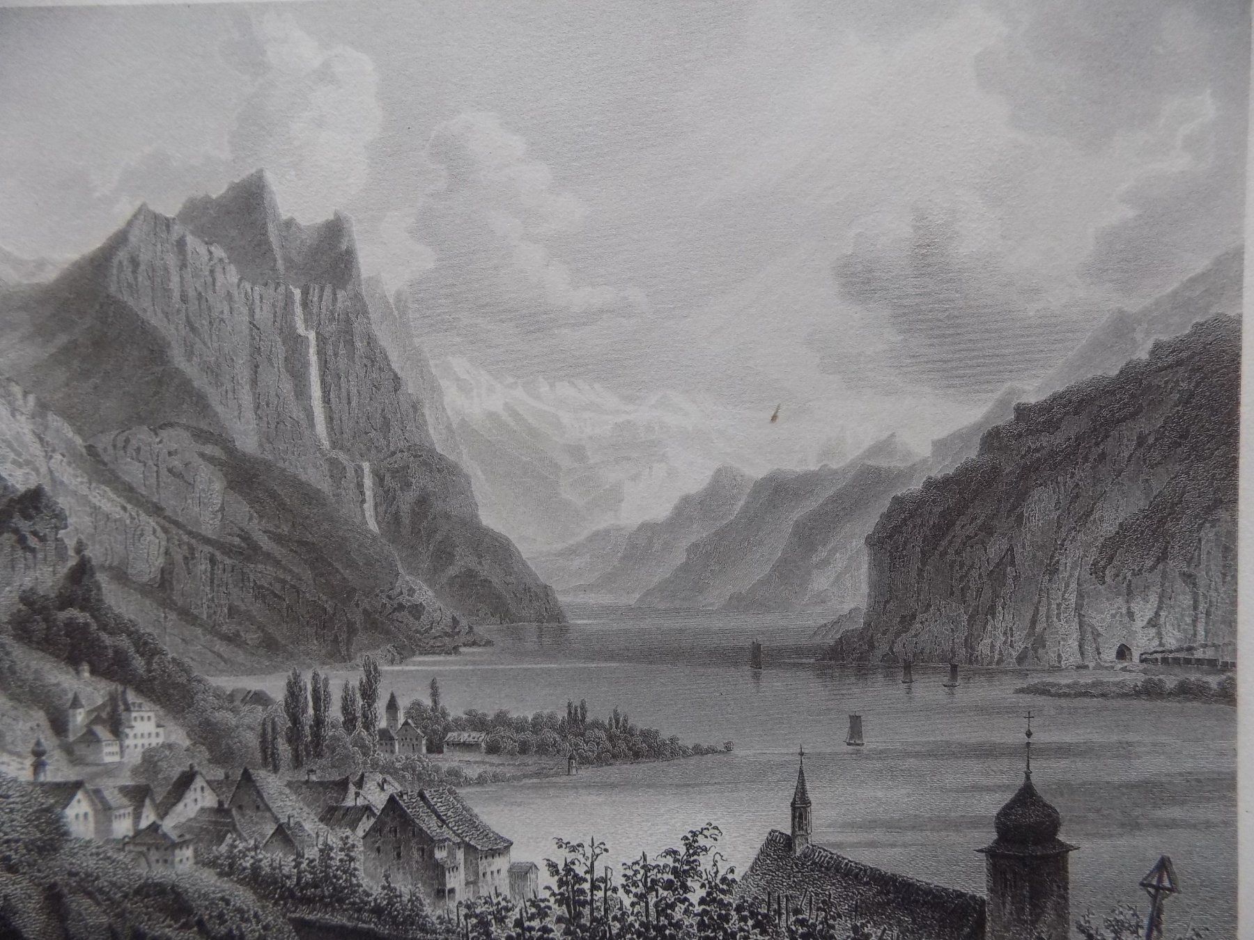 Gravures: Weesen Walensee Luxusausgabe – D'occasion à Risch par Rischli15 3