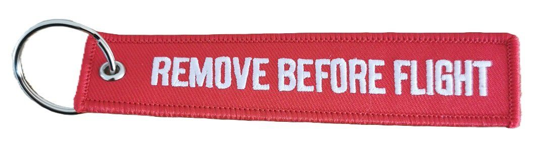 Portachiavi: Remove before flight - Schlüsselanhänger   (neu) – Nuovo e nell'imballaggio originale da Wilen b. Wollerau venduto da morethanmusic