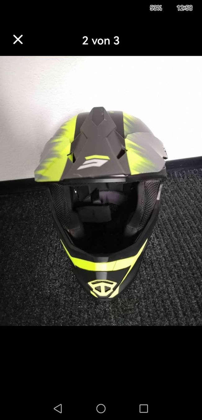 Caschi & visiere: Helm Downhill,Motocross Grösse S – Nuovo (secondo la descrizione) da Berneck venduto da Schlings 1