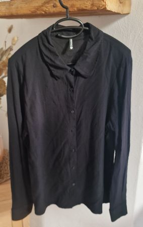 Schwarze Bluse von Chicoree, Grösse L, NEU!!!