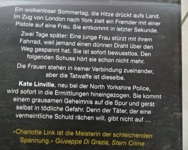 Libri: Charlotte Link - Ohne Schuld – Usato da Wetzikon ZH venduto da strubeli024 1