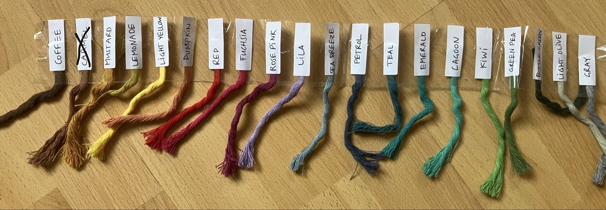 Cordicelle & Fili: Makramee Garn, 3.5mm, 19 Farben plus Reste – Nuovo (secondo la descrizione) da Basel venduto da juanalaloca 2