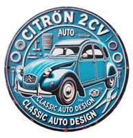 Citroen 2CV - Holzschild  (neu/OVP)