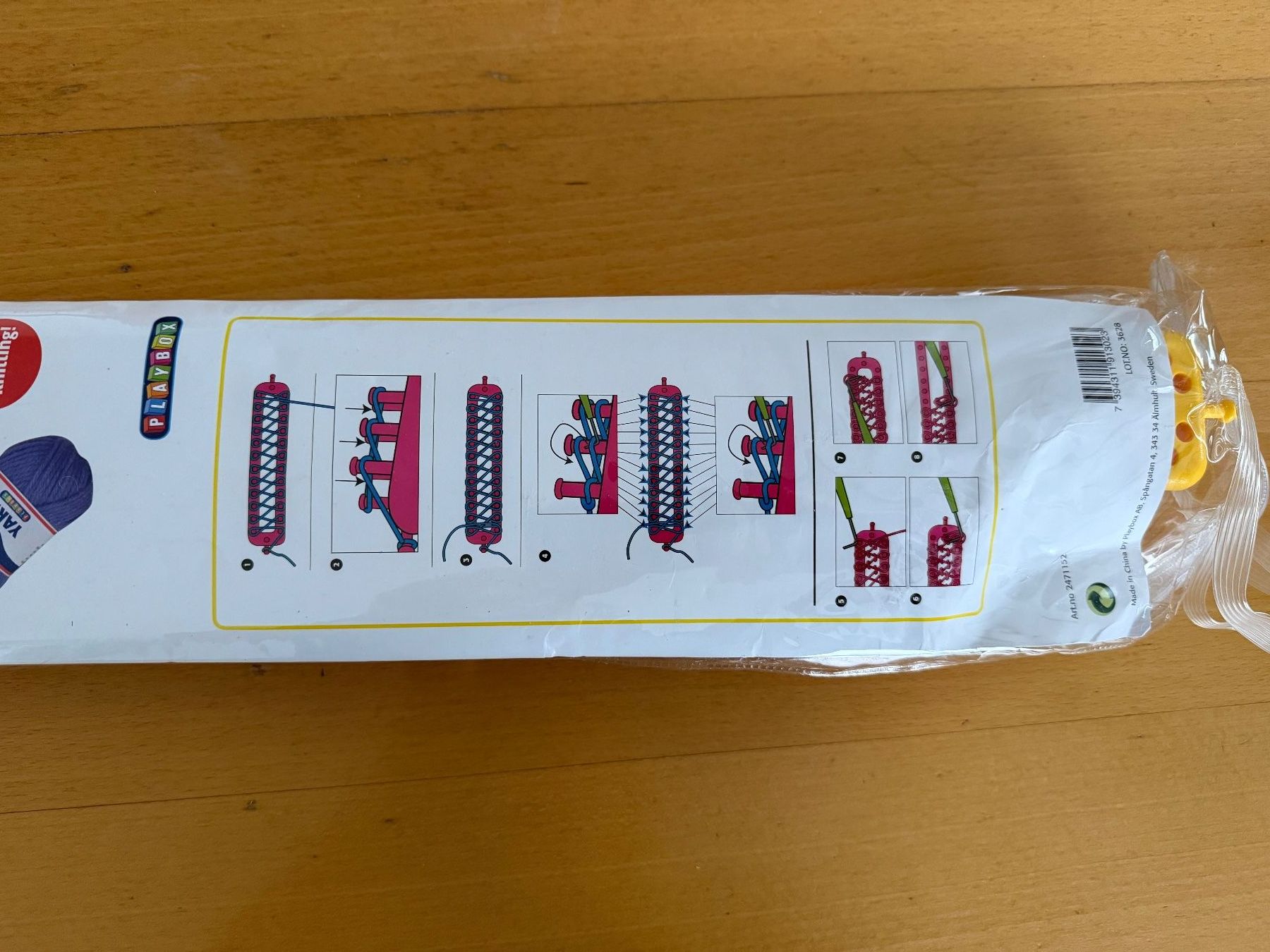 Kit bricolage: Playbox Strickrahmen Set 4 Grössen – Nuovo e nell'imballaggio originale da Maschwanden venduto da Brindabella 2