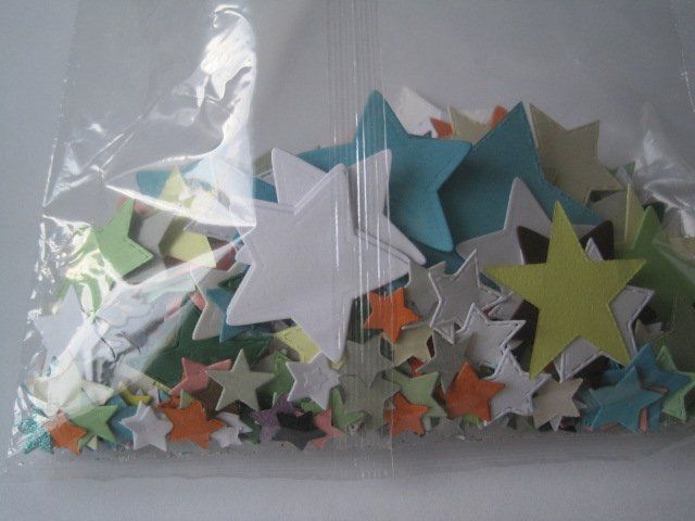 Papiere: Stanz-Papier Motive Sterne 30g – Neu und originalverpackt aus Schachen LU von moepsli5