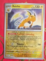 Raichu - Pokemon Reverse Holo Paldean Fates