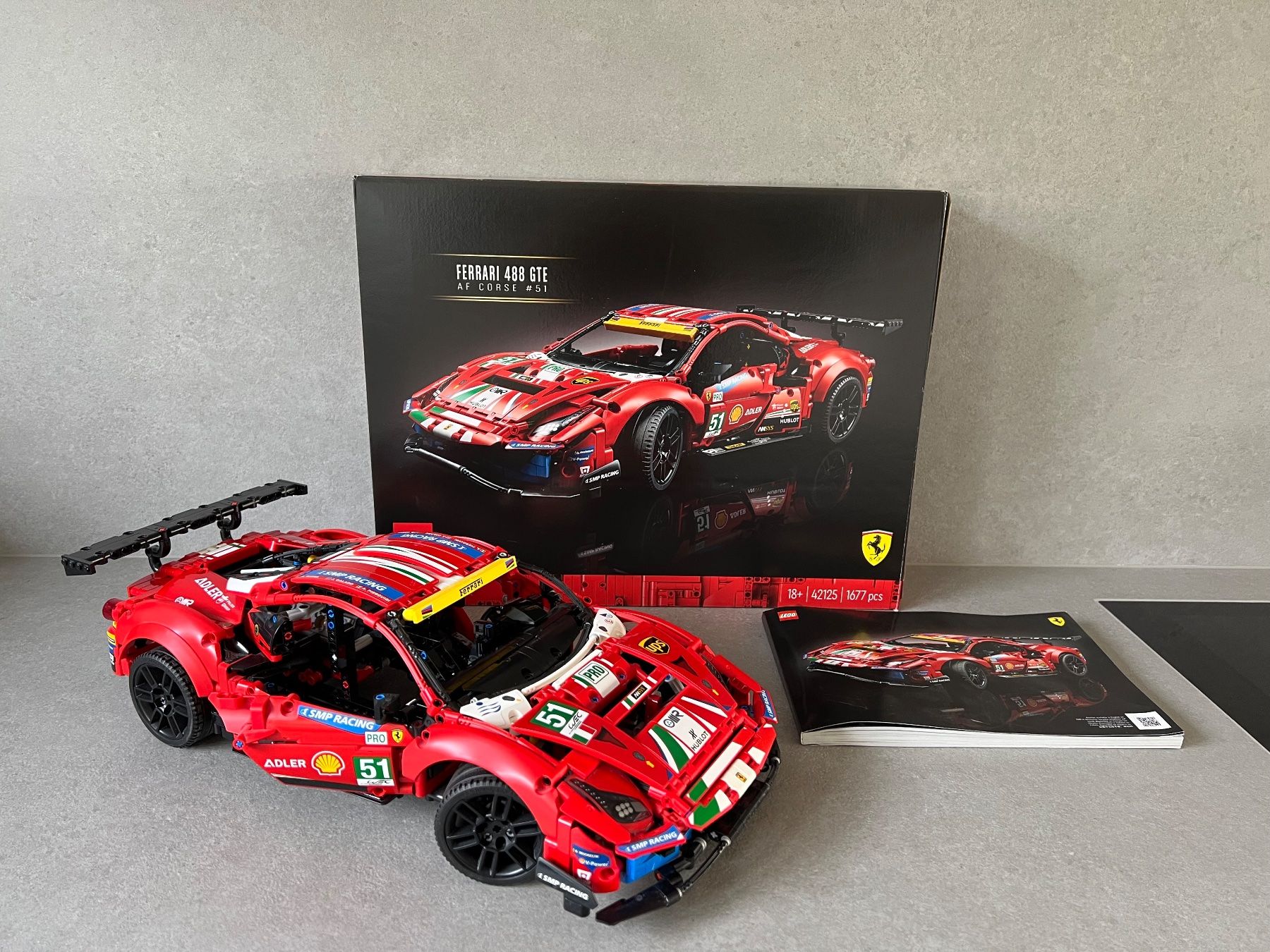 Lego Kit di costruzioni: Lego Technic 42125 Ferrari 488 GTE – Usato da Niederrohrdorf venduto da Mele1177