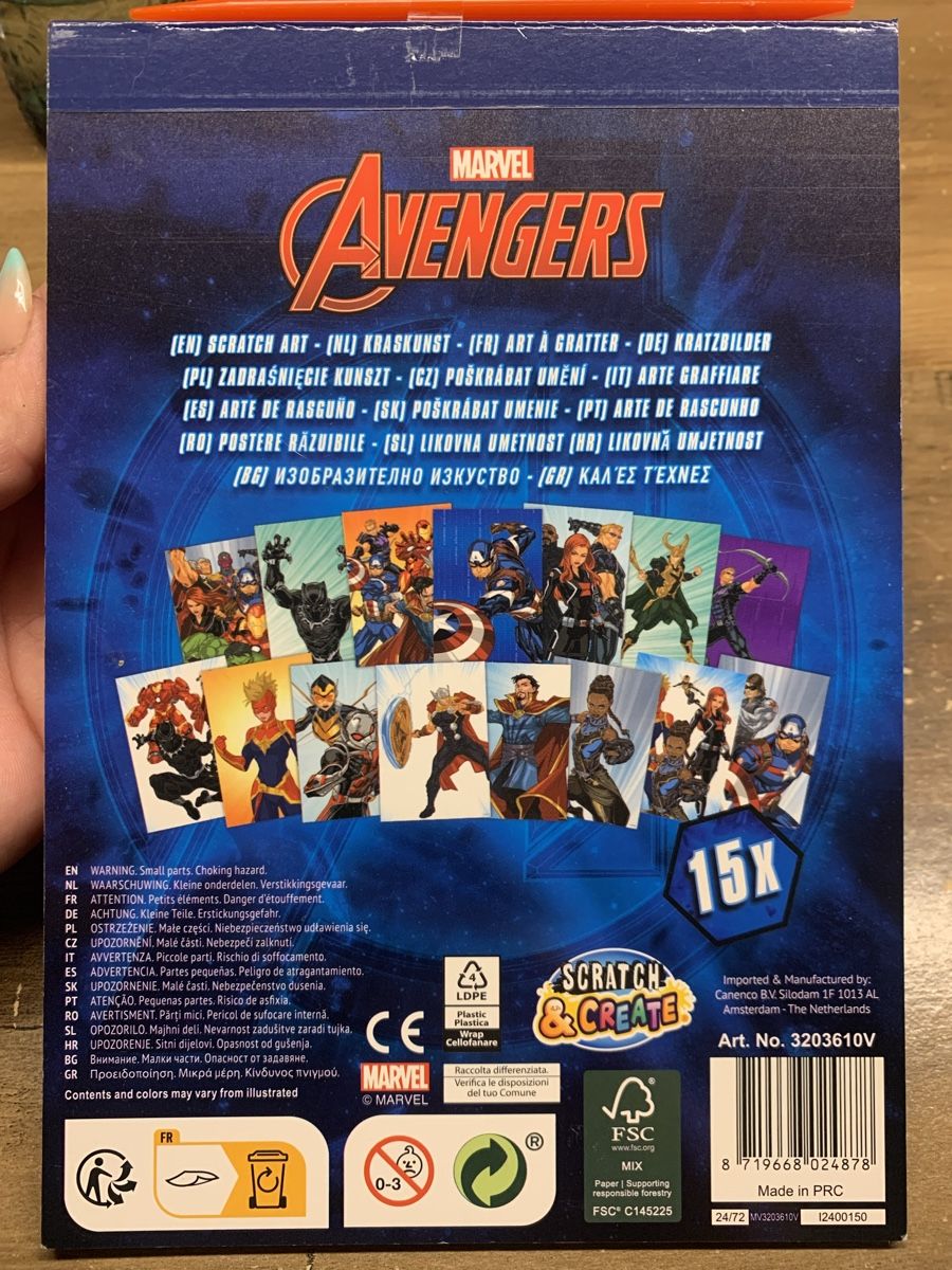 Giocattoli: Avengers - Kratzbilder – Nuovo (secondo la descrizione) da Buus venduto da 2013dp 1